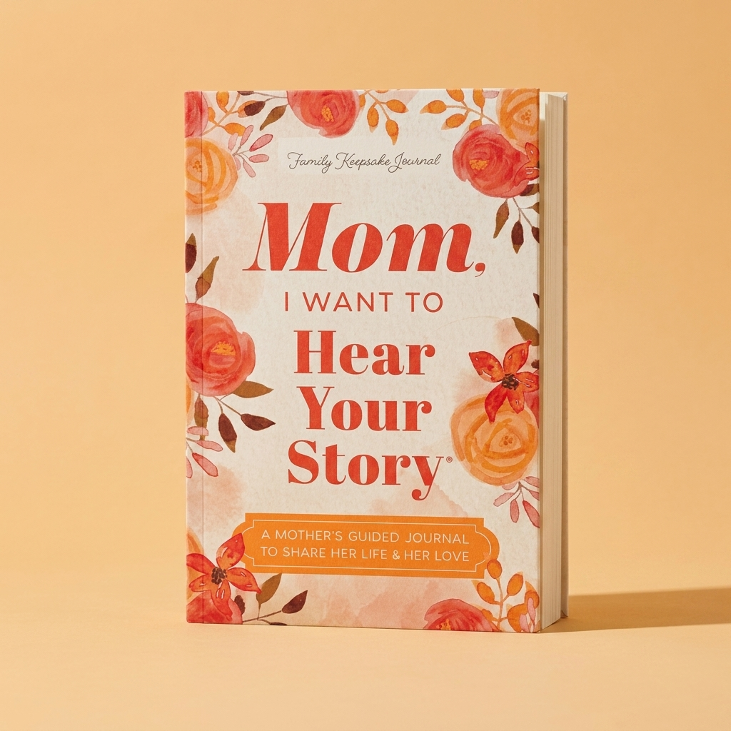 Mom, I Want to Hear Your Story — Keepsake Journal view 2