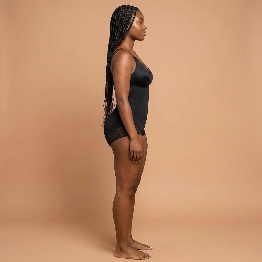 The Sculpt Bodysuit — detail