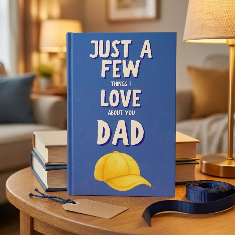 Just A Few Things I Love About You, Dad — Fill-In Keepsake Book