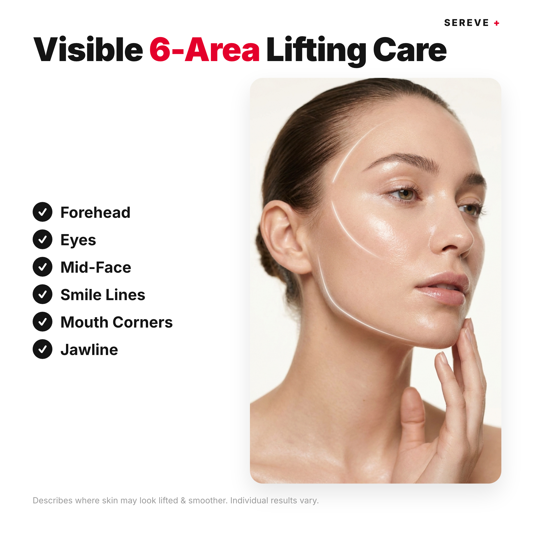 Visible 6-area lifting care