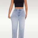 Light Blue wide-leg jeans
