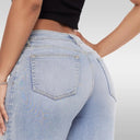 Wide-leg jeans back fit