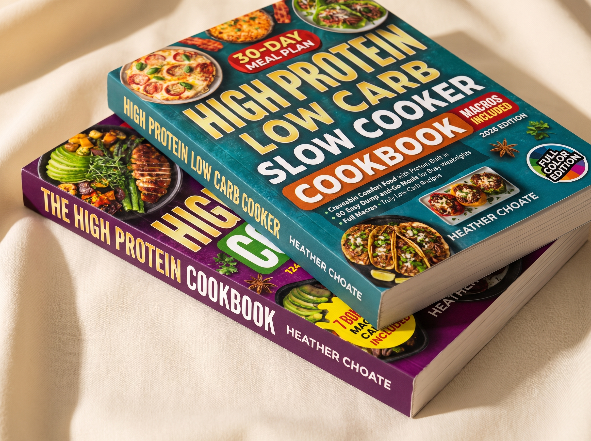 High-Protein Cookbook Bundle — book detail