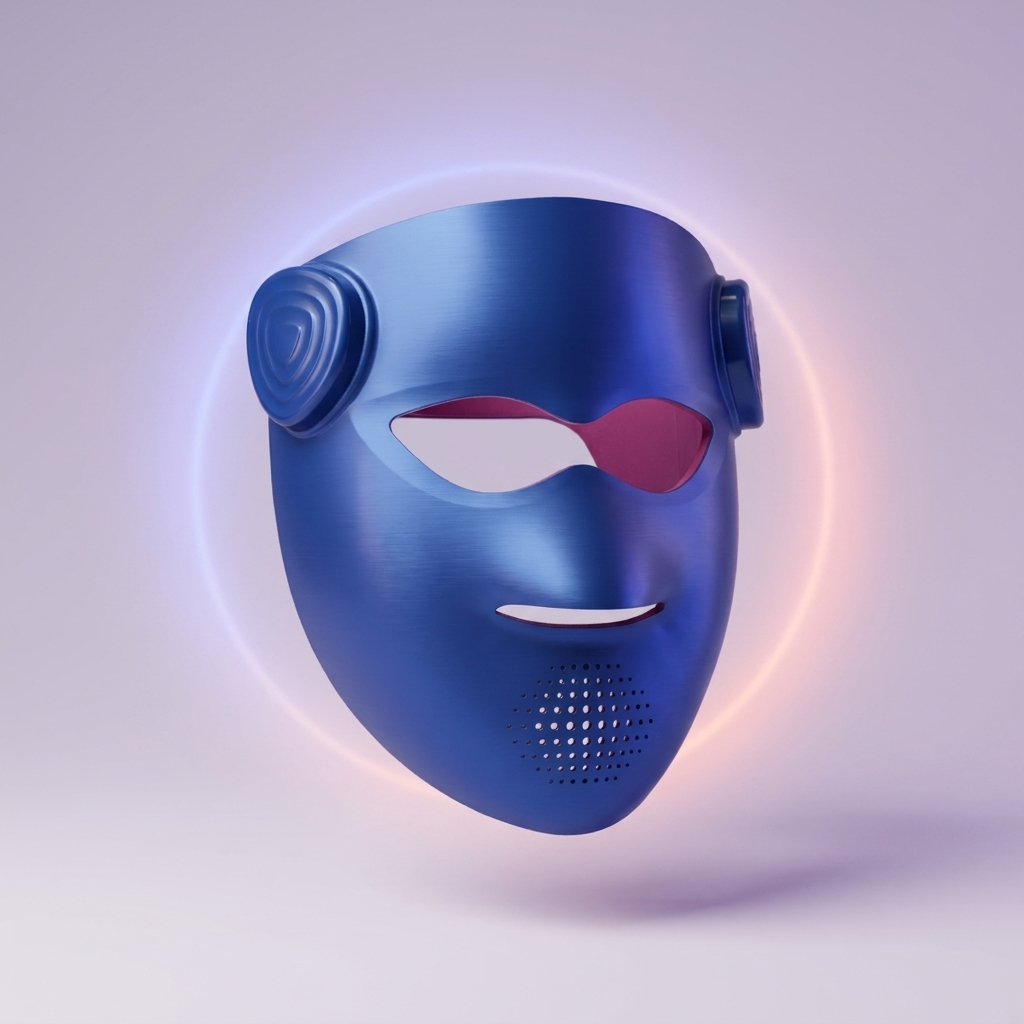 GLOW 4D Royal Blue LED face mask