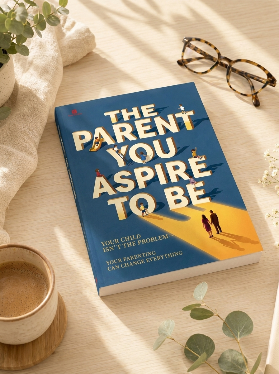The Parent You Aspire To Be — on desk