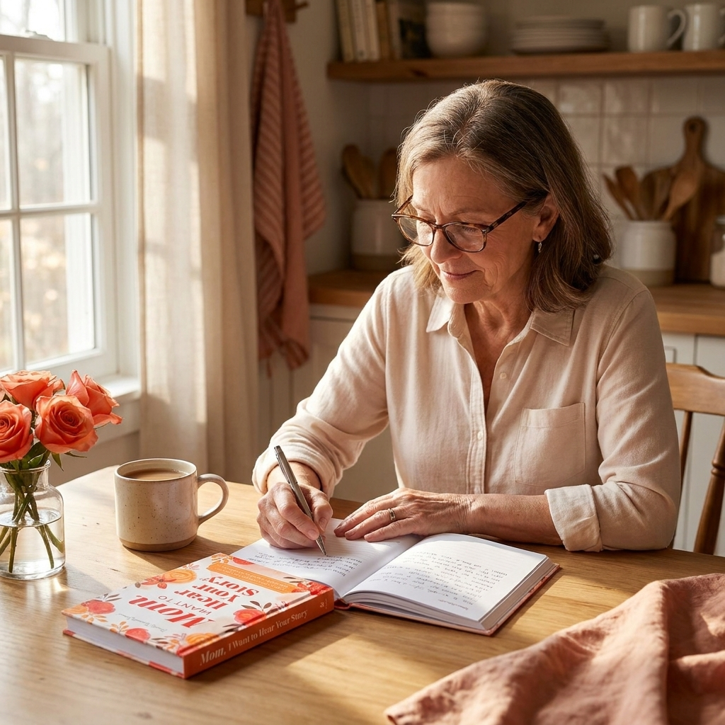 Mom, I Want to Hear Your Story — Keepsake Journal view 6